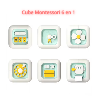 Cube Montessori 6 en 1