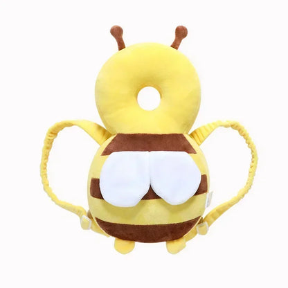 Head Back Protector Baby Protect Pillow Learn Walk Headgear Prevent Injured Safety Pad Prevention Fall Cartoon Bee Kids Pillows