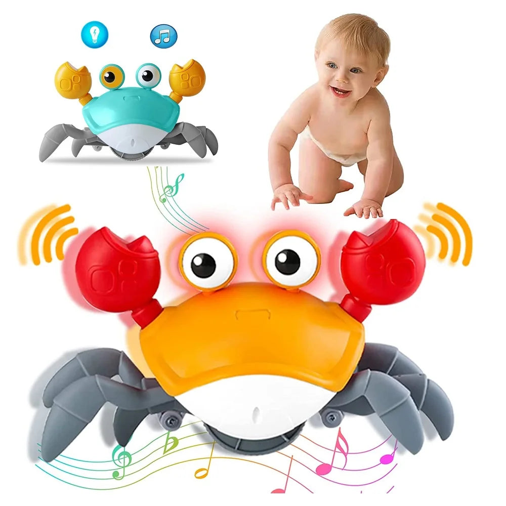 Crabe musical lumineux